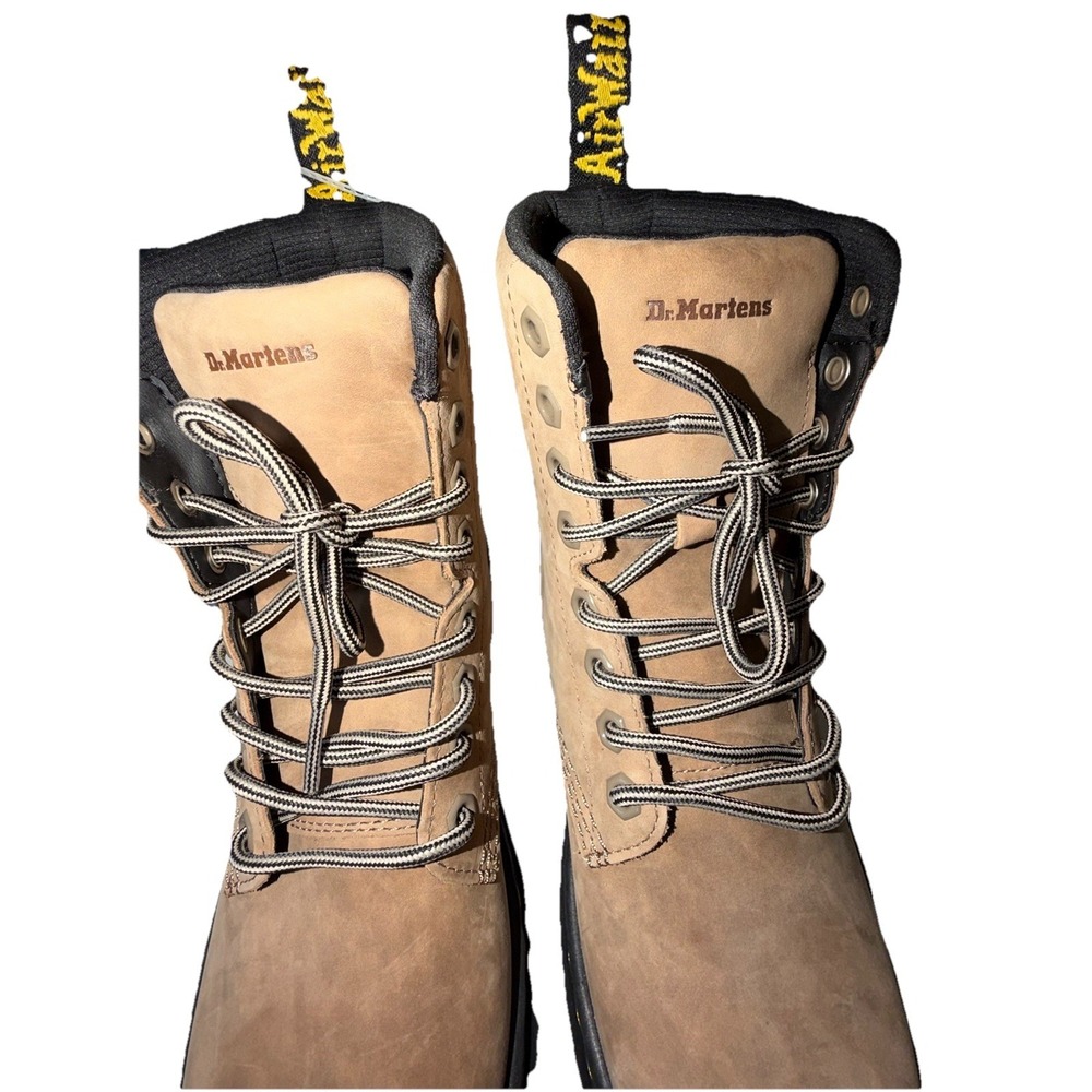 Doc Dr Marten's Crewson Casual Boot, Men's Size 5 Women's Size 6 Beige Taupe NEW - Picture 5 of 8